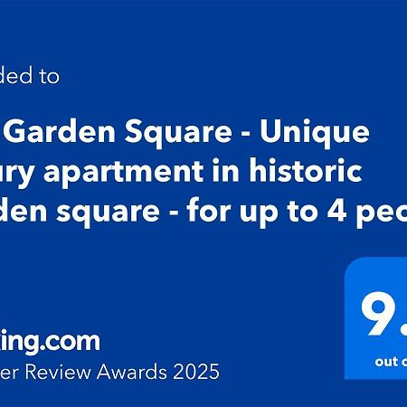 The Garden Square - Unique Luxury Apartment In Historic Garden Square - Ideal For 2 People 요크 외부 사진