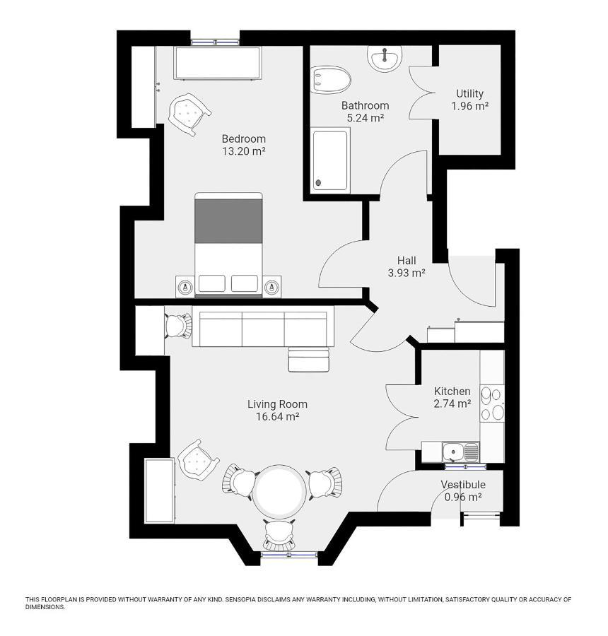 The Garden Square - Unique Luxury Apartment In Historic Garden Square - Ideal For 2 People 요크 외부 사진